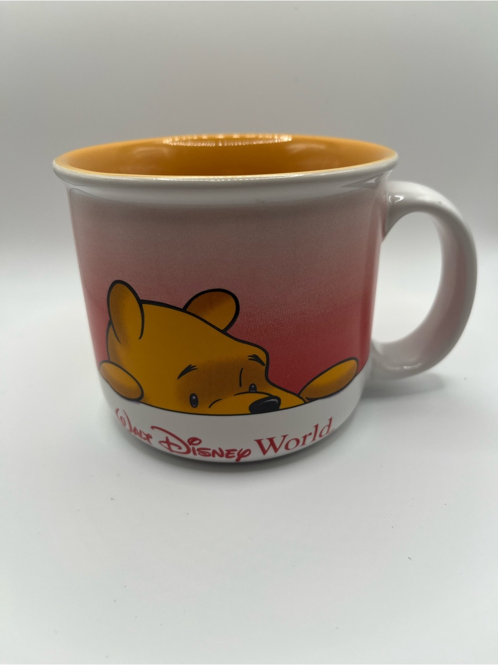 Vintage Walt Disney World Winnie The Pooh Ceramic Coffee Mug Thailand Disney